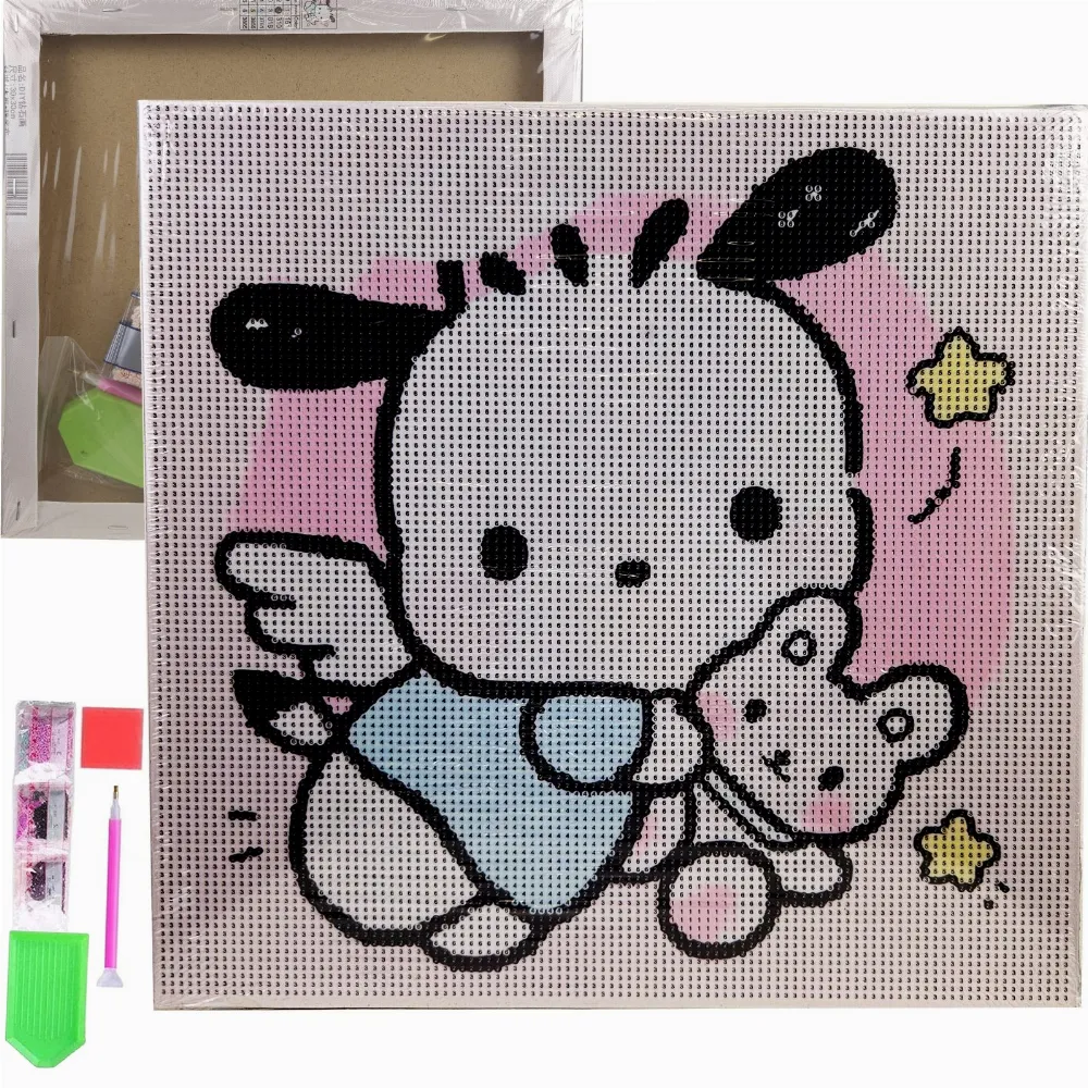 HAFT DIAMENTOWY 30x30 DIAMOND PAINTING MOZAIKA DIAMENTOWA OBRAZ ANIME 