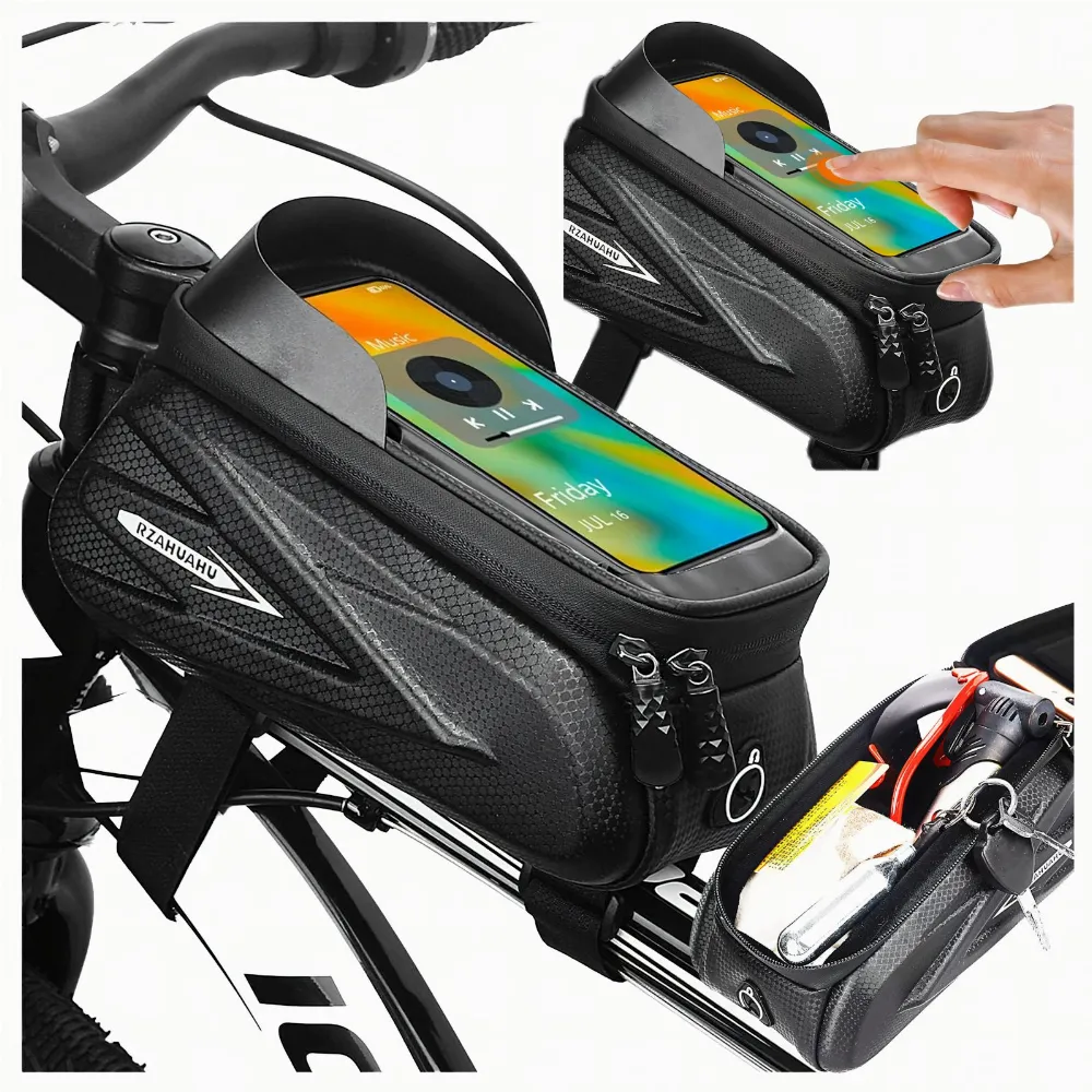 Torba Sakwa na Rower Wodoodporna Uchwyt Case Telefon Dotykowa Pokrowiec Etui