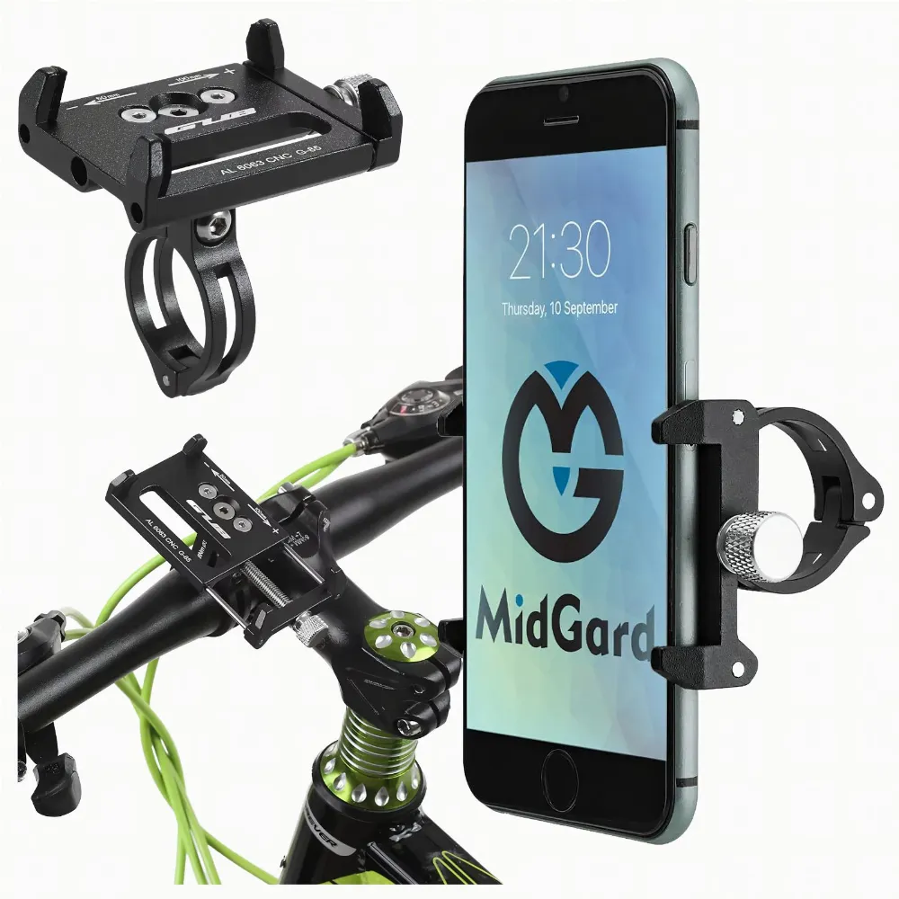 Uchwyt Rowerowy na Kierownicę do Telefonu na Rower Motocykl Mocny Solidny