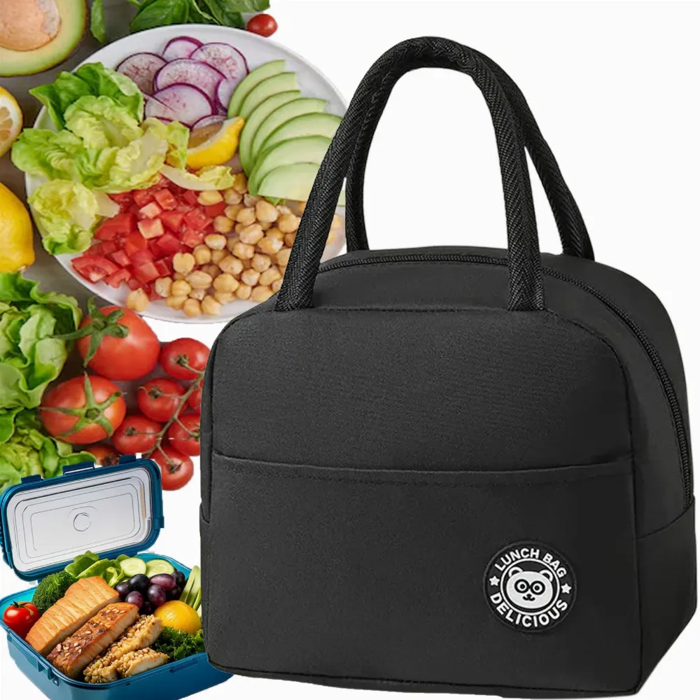 Torba Termiczna Izolacyjna Lunch Box Śniadaniówka na Jedzenie Piknik Plażę