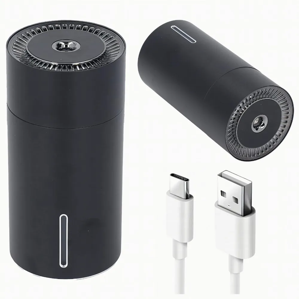 Nawilżacz Powietrza Samochodowy Mini Dyfuzor Zapachowy USB Mgiełka