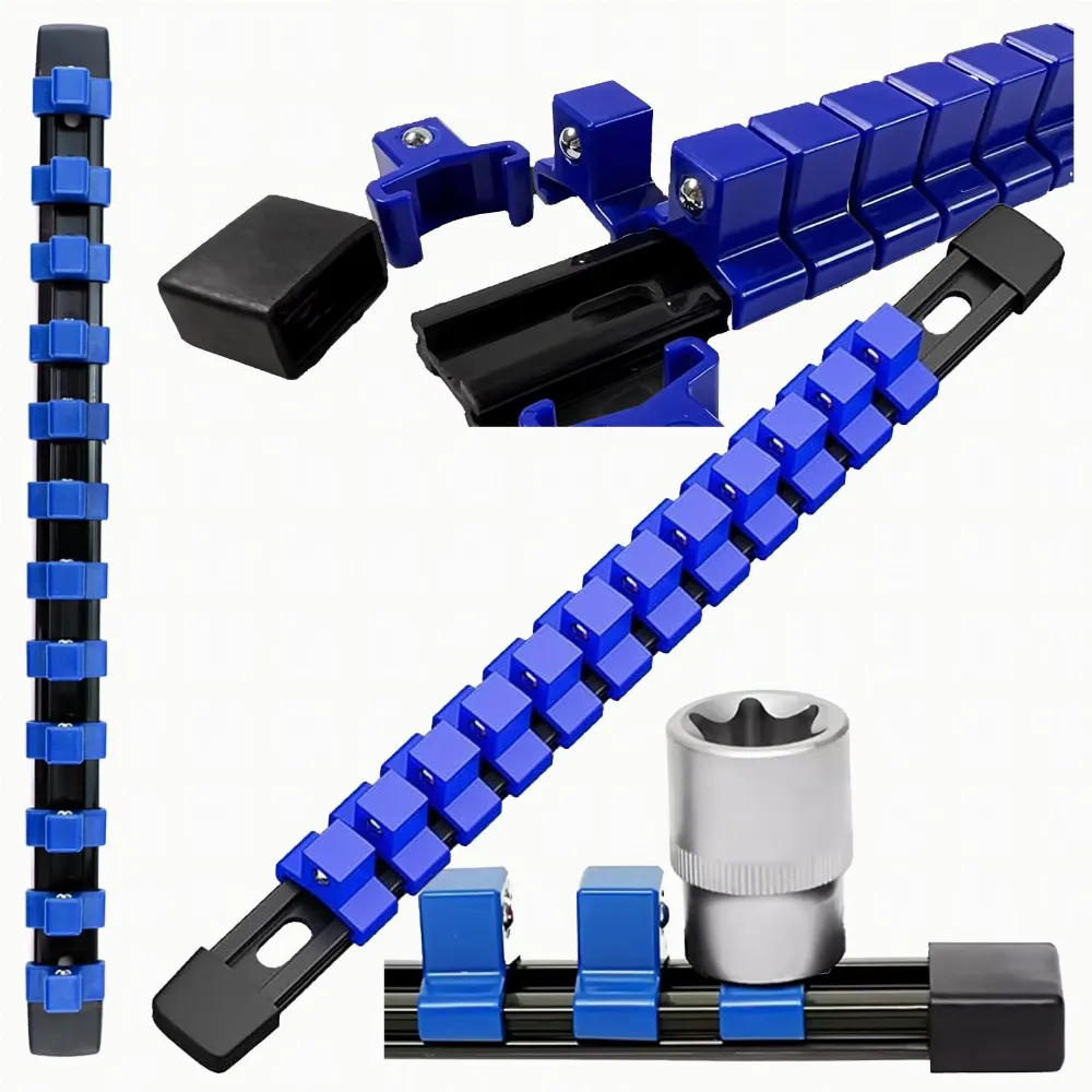 Organizer Szyna Klips Listwa Uchwyt na Nasadki Klucze Nasadowe 1/2 12 ele