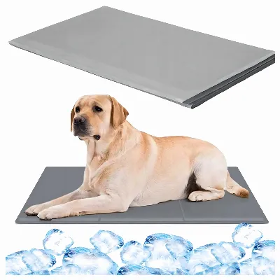 Mata Chłodząca Żelowa Składana dla Psa Kota Podkład Legowisko XXL 70x110 cm