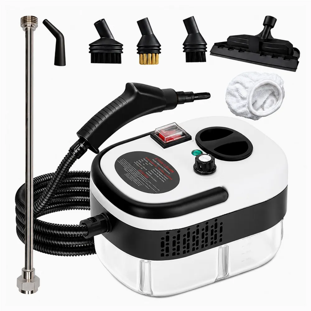 Myjka Parowa Odkurzacz Parowy Parownica 1200W do Czyszczenia Domu Auta Mop