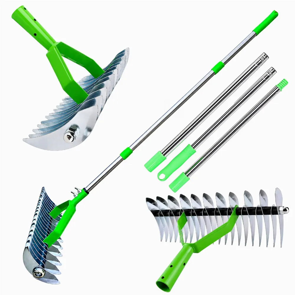 Aerator Wertykulator Ręczny Grabie Wahadłowe do Trawy Ziemi Stalowe 130cm