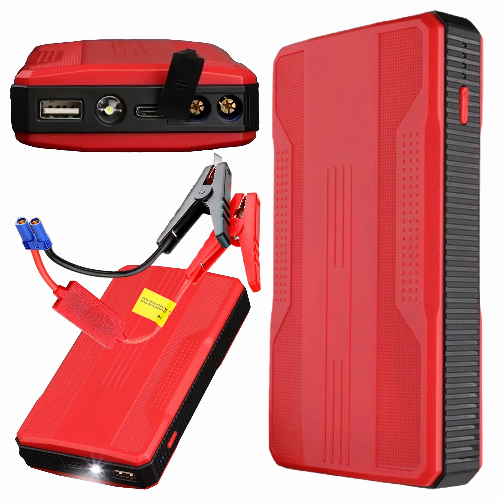 Booster Rozrusznik Awaryjny 5w1 Jump Starter Urządzenie Rozruchowe Powerbank