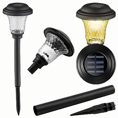 Lampa ogrodowa solarna LED Latarnia Wbijana do Ogrodu Gruntowa 1 szt