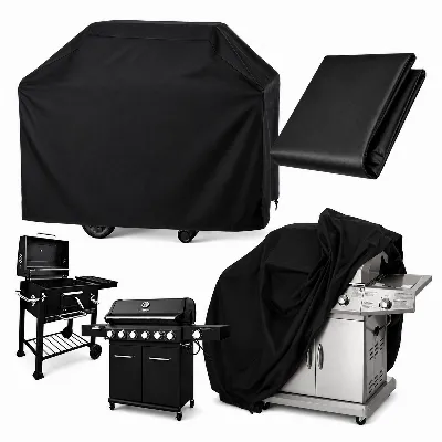 Pokrowiec Plandeka na Grila Wodoodporny Duży Osłona na Grill 145x117x61cm