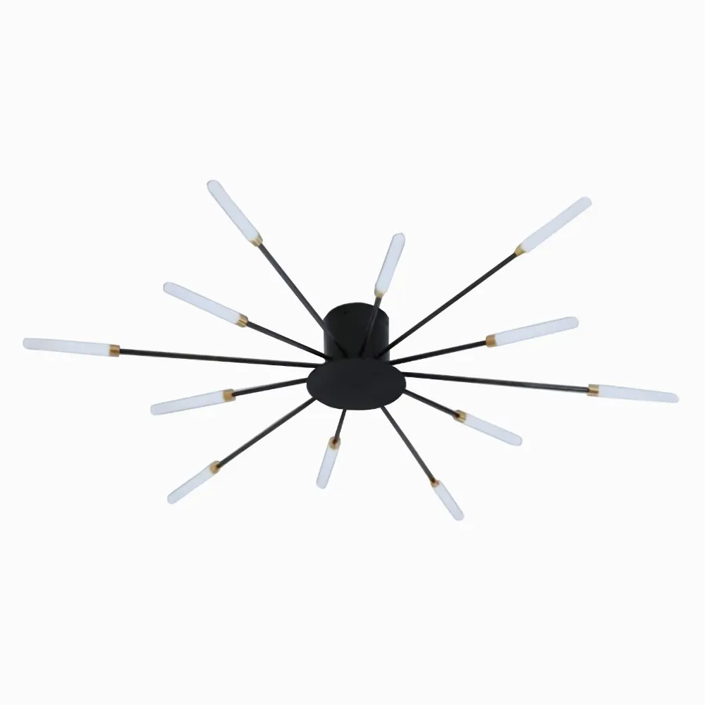 Lampa Sufitowa Led Żyrandol Fajerwerki Nowoczesna do Salonu Jadalni 12W