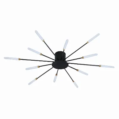 Lampa Sufitowa Led Żyrandol Fajerwerki Nowoczesna do Salonu Jadalni 12W