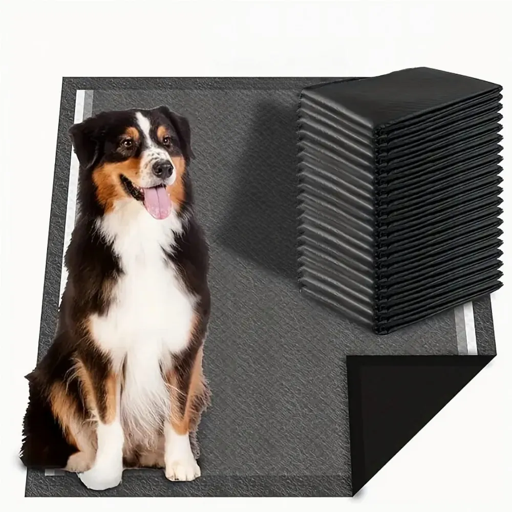Podkłady Maty Higieniczne dla Psa Kota do Nauki Sikania 40x60cm Grube 50 szt CZARNE
