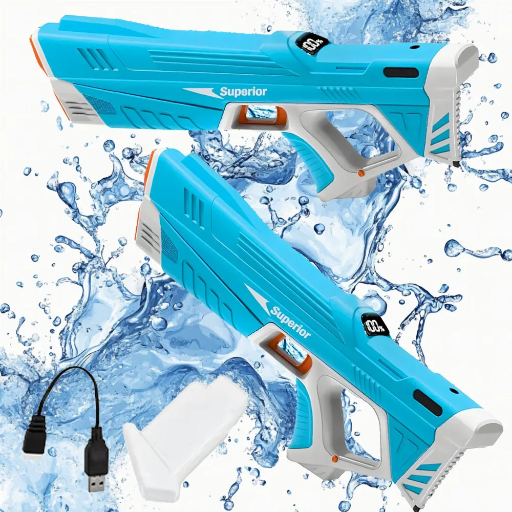 Pistolet Karabin na Wodę Elektryczny Wodny Miotacz dla Dzieci Armatka USB