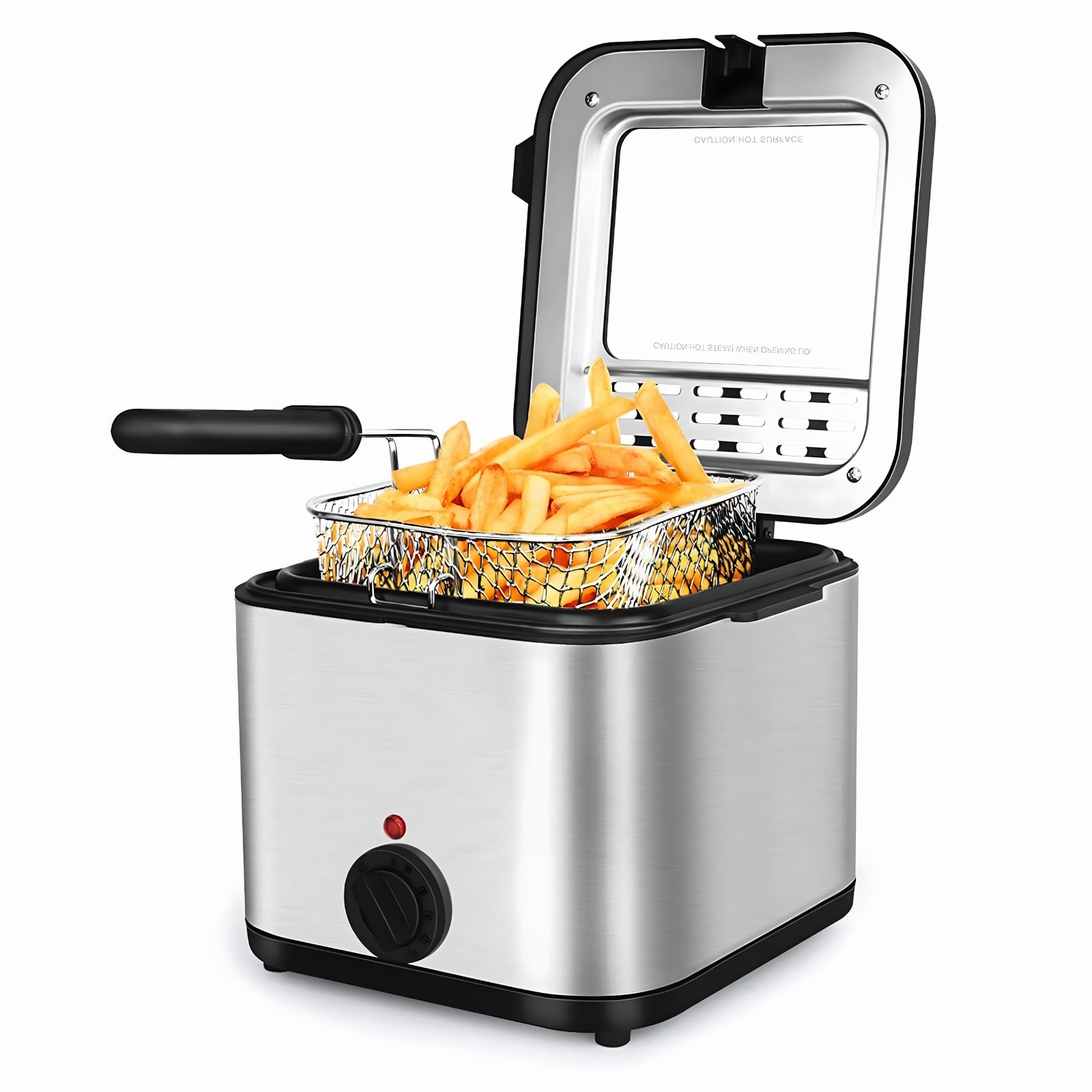 Frytkownica Tradycyjna Deep fryer Olejowa 2,5L do Frytek Ryb Mocna 1000W
