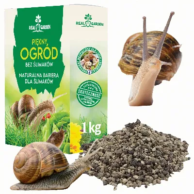 Środek Preparat Odstraszacz na Ślimaki Przeciwko Ślimakom 1 kg