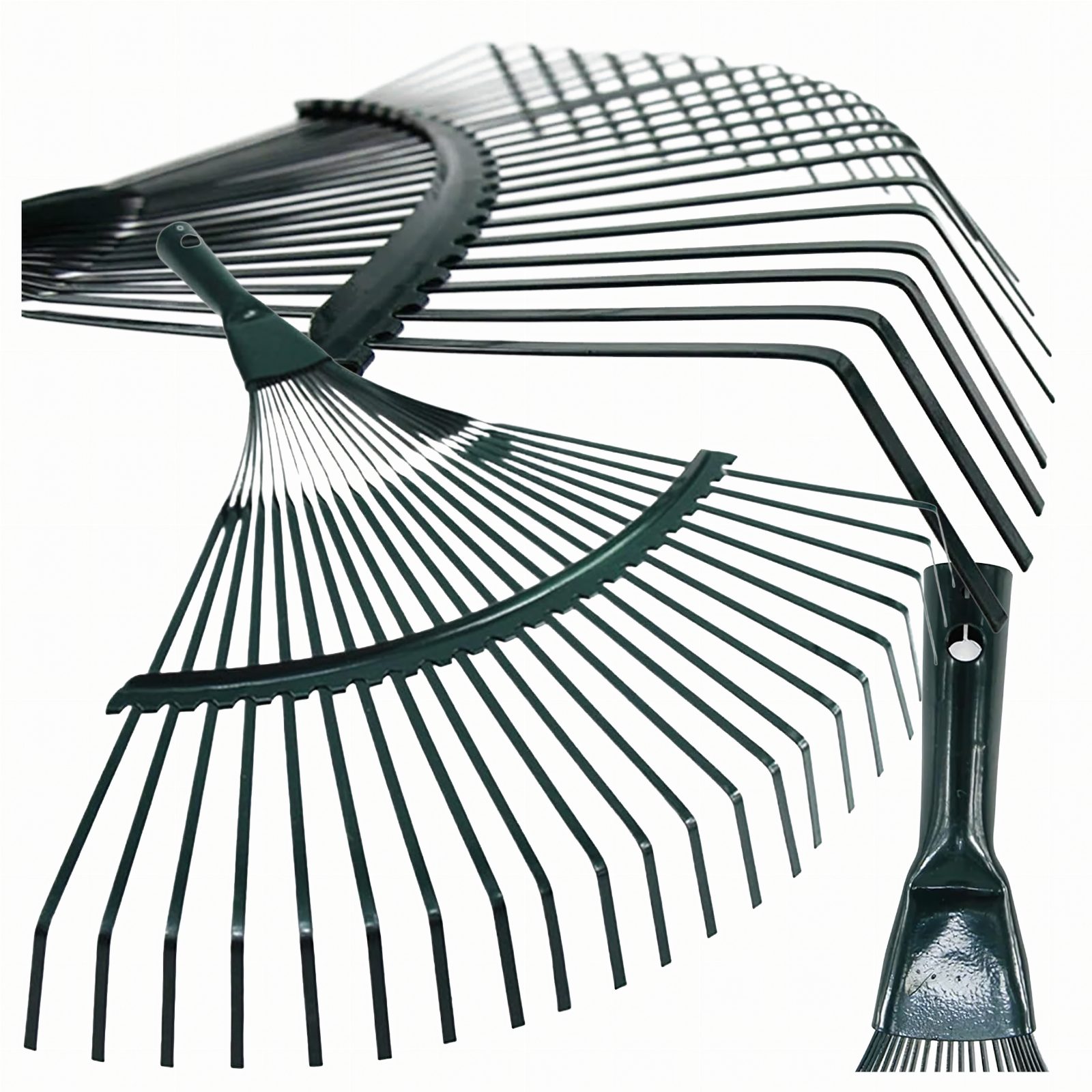 Grabie do Liści Trawy Wachlarzowe 42cm Ogrodowe
