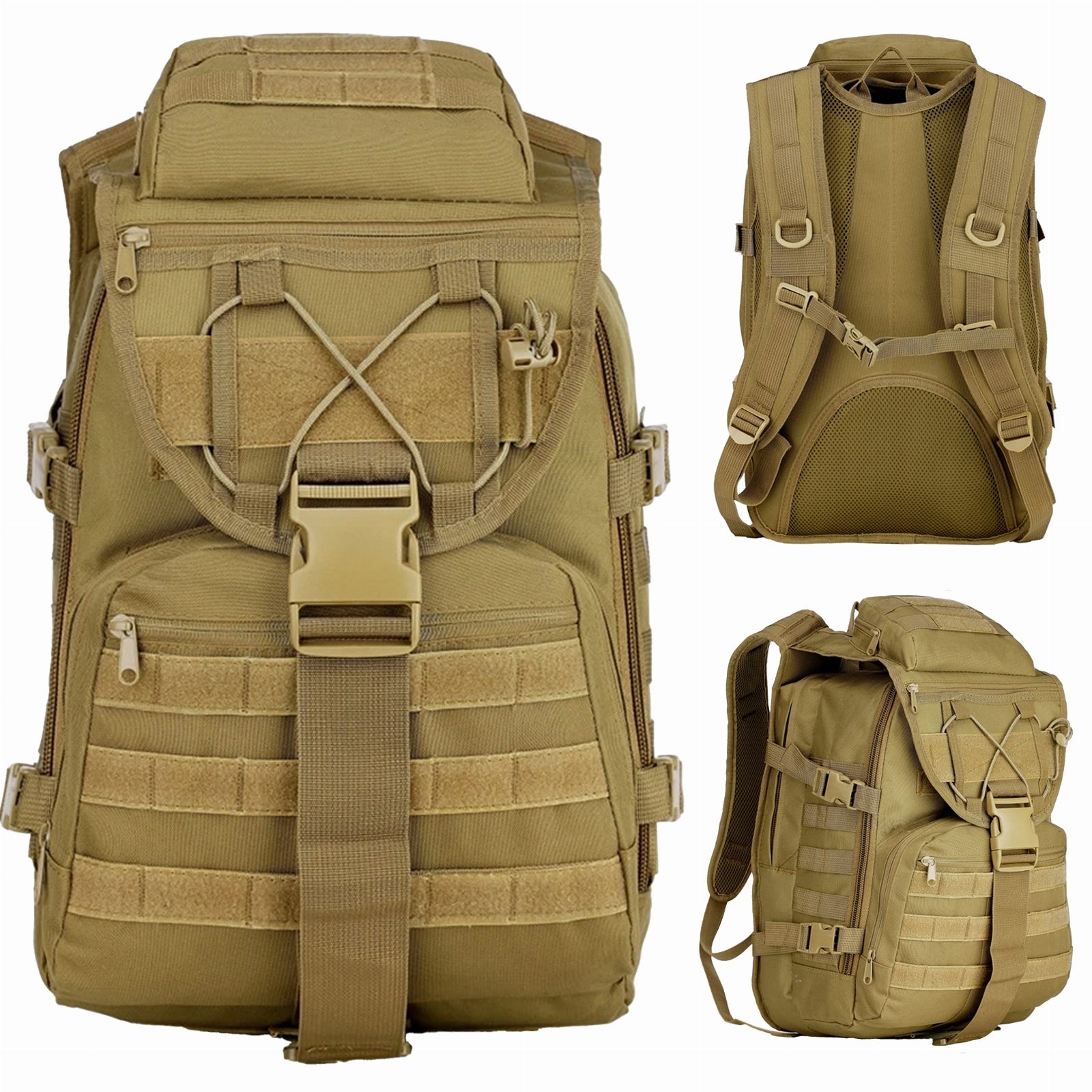 PLECAK TAKTYCZNY WOJSKOWY TURYSTYCZNY MILITARNY SURVIVAL 40L MOLLE
