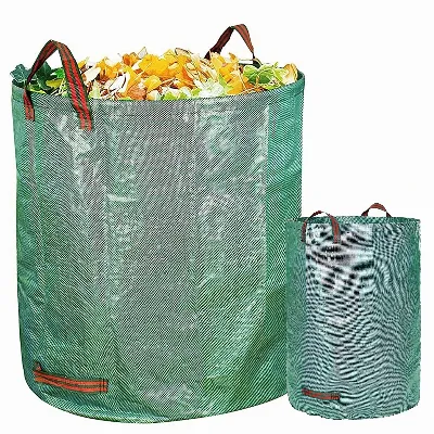 Worek Ogrodowy Torba Ogrodowa Pojemnik na Liście Trawę Duży mocny 120L