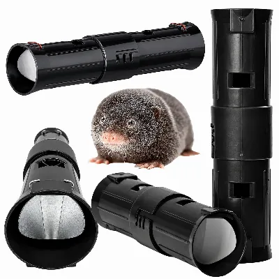 Pułapka na Krety Nornice Rurka Tuba Łapka Kretołapka Chwytacz Żywołapka