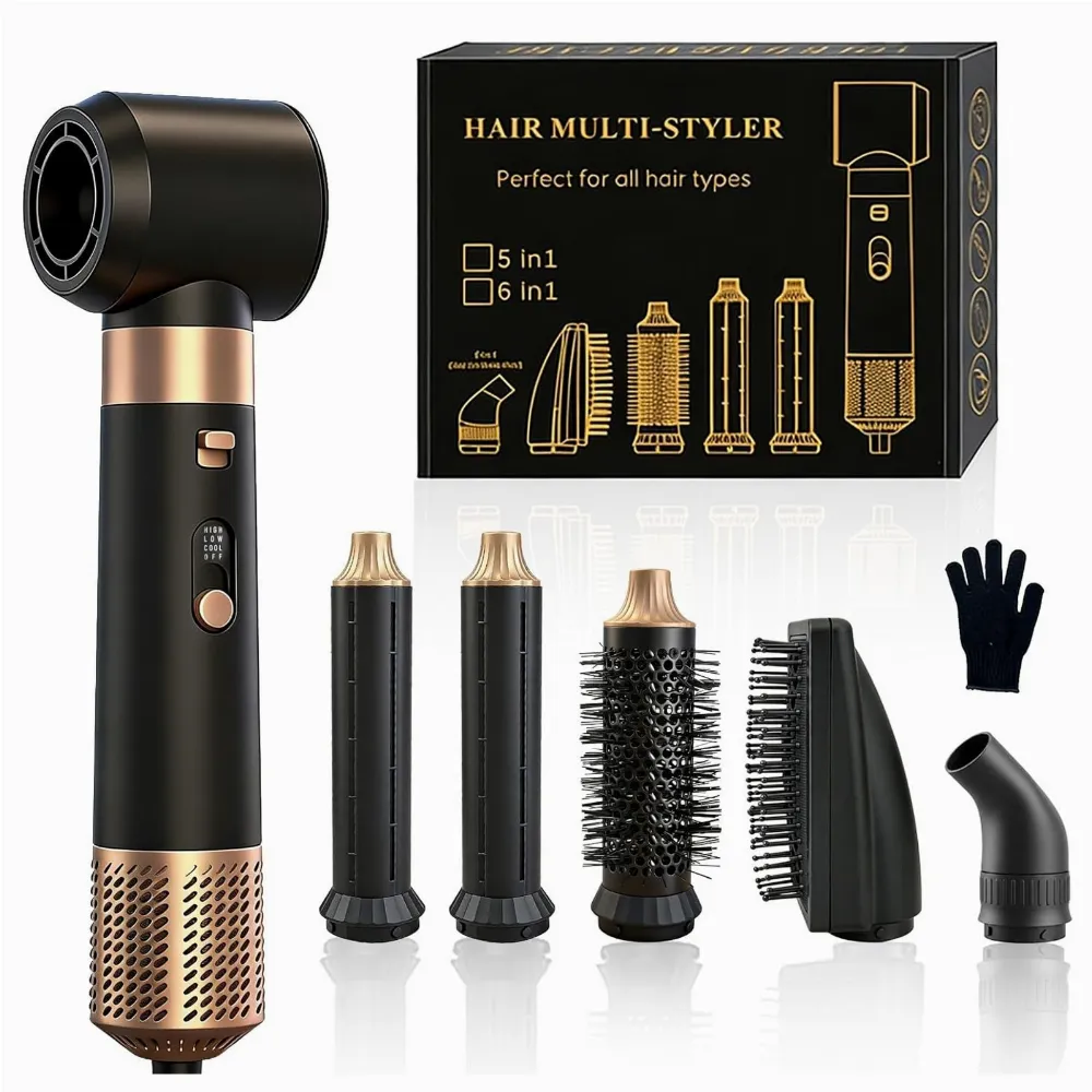 Wielofunkcyjna Suszarka do Włosów Lokówka Multistyler 6w1 Automatyczna 850W 