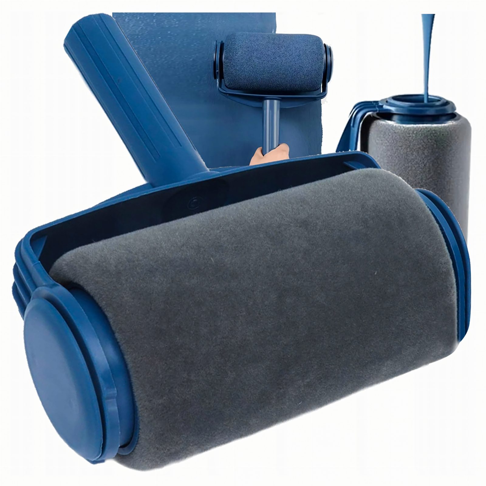 Wałek Malarski Niekapek do Malowania Ścian Niekapiący Paint Roller 20 cm